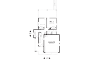 Craftsman Style House Plan - 3 Beds 2.5 Baths 1701 Sq/Ft Plan #48-573 
