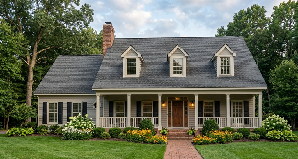 Exterior - Front Elevation 2 for Southern House Plan #406-264 - 3 bed, 2 bath