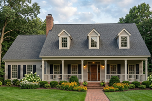 Home Plan - Exterior - Front Elevation for Southern House Plan #406-264 - 3 bed, 2 bath