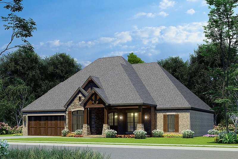 Traditional Style House Plan - 3 Beds 3 Baths 2350 Sq/Ft Plan #923-235 ...