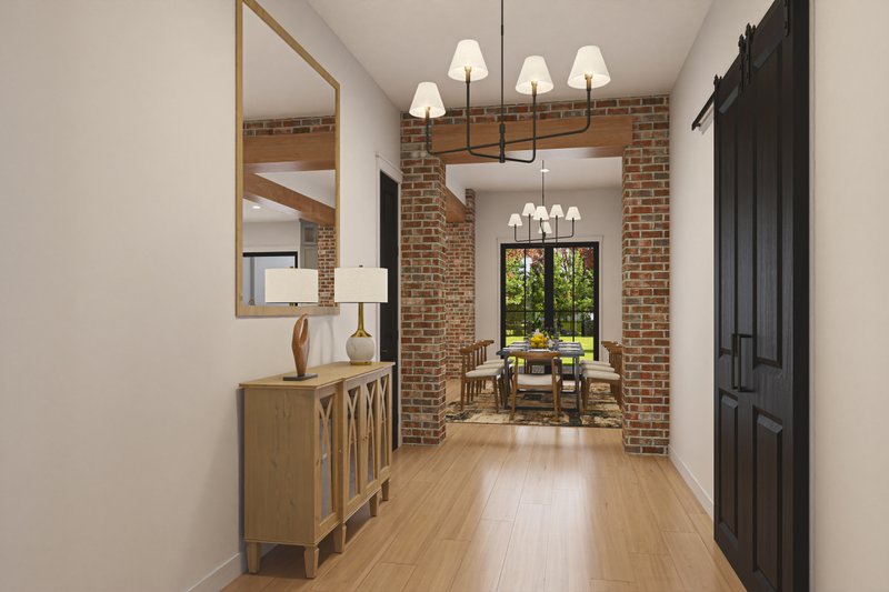 House Design - Interior - Entry for Traditional House Plan #430-383 - 5 bed, 4.5 bath