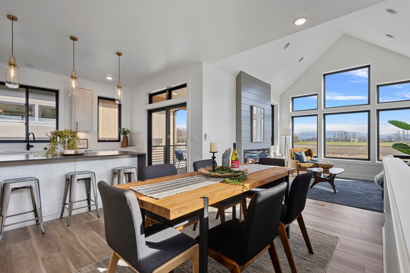 House Plan Design - Interior - Dining Room 2 for Contemporary House Plan #1070-228 - 2 bed, 2.5 bath
