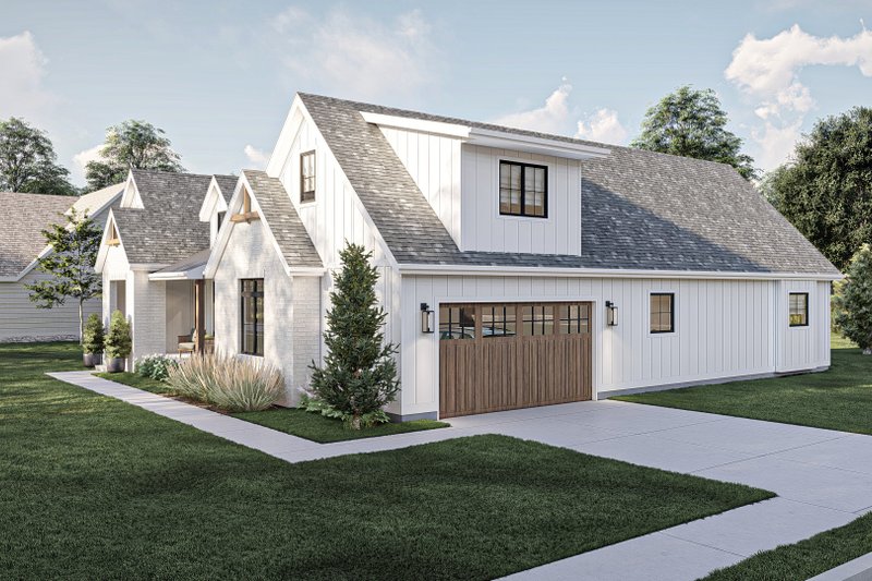 House Blueprint - Exterior - Other Elevation for Farmhouse House Plan #455-664 - 4 bed, 2.5 bath