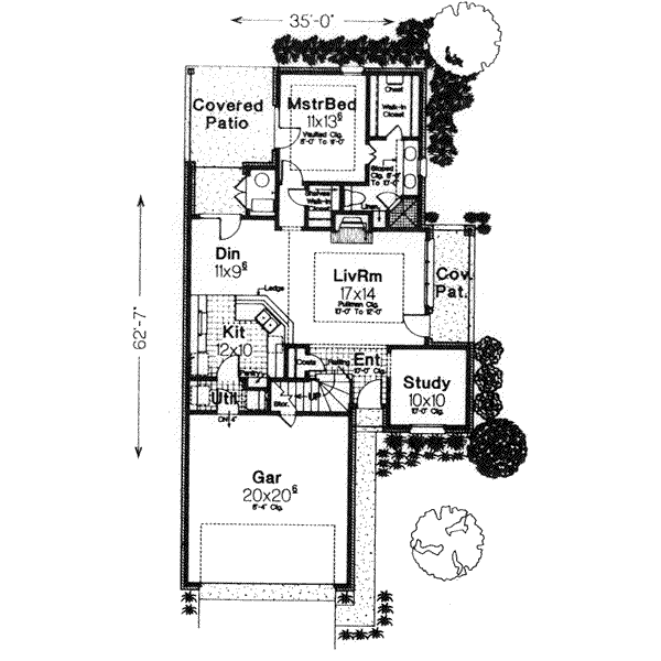 European Floor Plan - Main Floor Plan #310-569