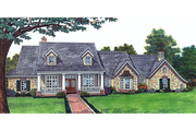 Country Style House Plan - 3 Beds 2.5 Baths 2460 Sq/Ft Plan #310-240 