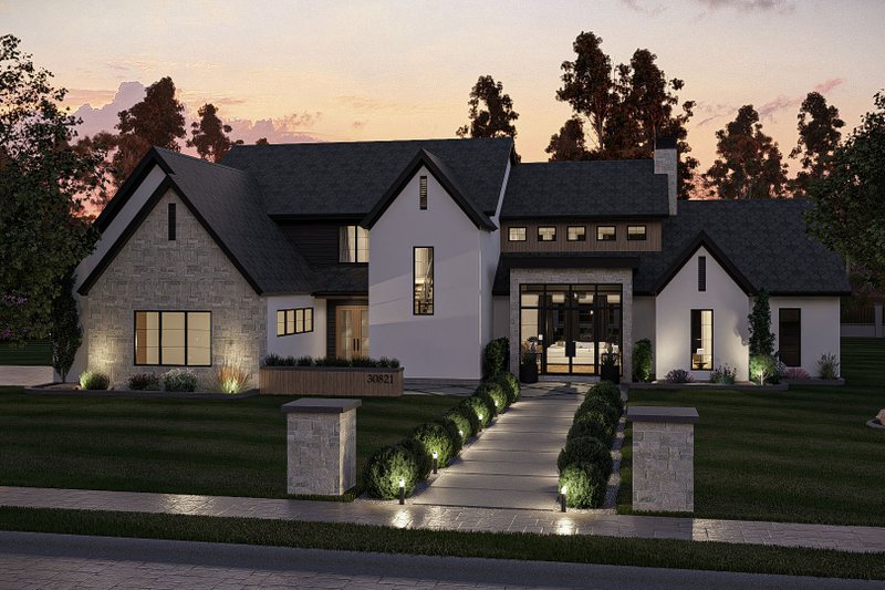 Architectural House Design - Exterior - Other Elevation for Cottage House Plan #455-675 - 4 bed, 3.5 bath