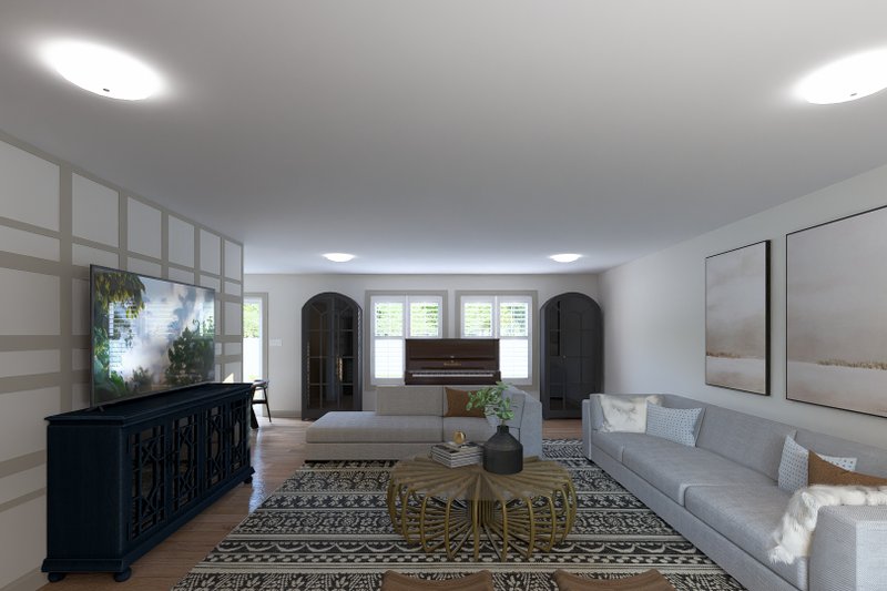 House Design - Interior - Family Room 3 for Traditional House Plan #1060-385 - 3 bed, 2.5 bath
