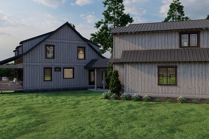 Home Plan - Exterior - Other Elevation 1 for Farmhouse House Plan #923-329 - 5 bed, 3 bath
