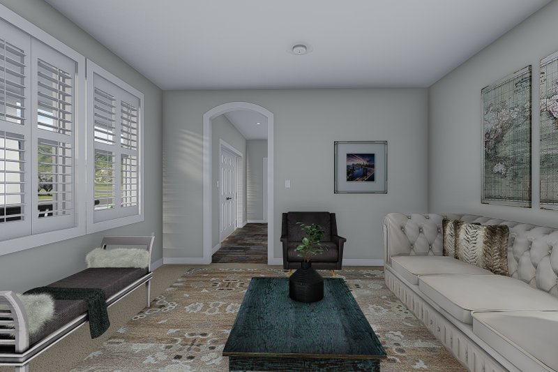 Dream House Plan - Interior - Family Room 2 for Craftsman House Plan #1060-55 - 5 bed, 3 bath