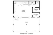 Prairie Style House Plan - 1 Beds 1.5 Baths 1040 Sq/Ft Plan #932-752 