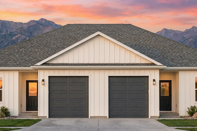 Home Plan - Exterior - Front Elevation 3 for Farmhouse House Plan #1096-132 - 2 bed, 2 bath