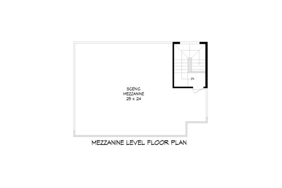 Floor Plan - Upper Floor 2 for Modern House Plan #932-630 - 3 bed, 3 bath