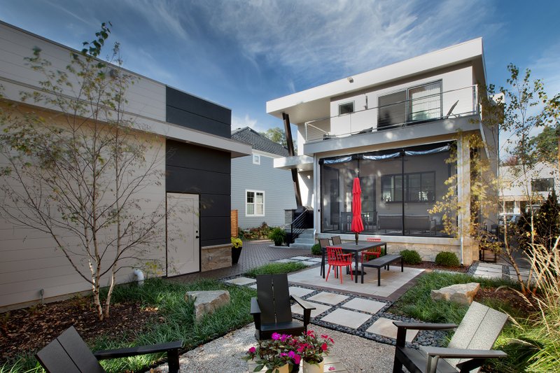 Home Plan - Exterior - Outdoor Living for Contemporary House Plan #928-386 - 2 bed, 2.5 bath