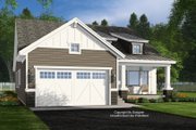 Bungalow Style House Plan - 3 Beds 2 Baths 1568 Sq/Ft Plan #51-1399 