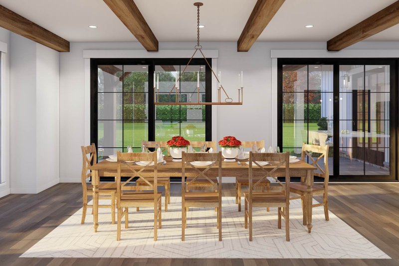 House Blueprint - Interior - Dining Room for Farmhouse House Plan #923-273 - 4 bed, 3.5 bath