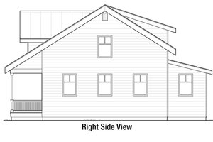 Exterior - Other Elevation 1 for Cottage House Plan #915-2 - 3 bed, 1.5 bath