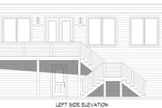 Contemporary Style House Plan - 1 Beds 1.5 Baths 715 Sq/Ft Plan #932-1185 