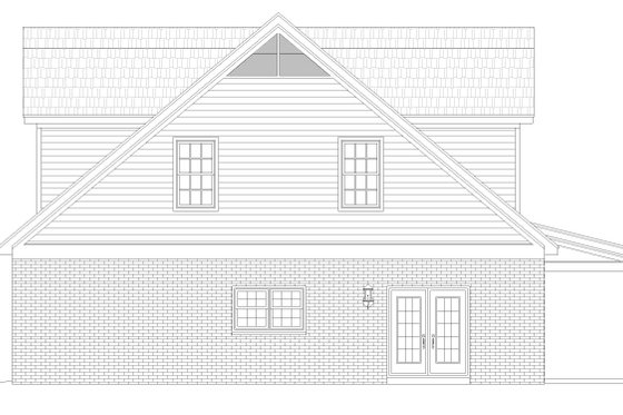 Exterior - Other Elevation 1 for Traditional House Plan #932-402 - 5 bed, 3.5 bath
