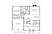 Bungalow Style House Plan - 4 Beds 4 Baths 3243 Sq/Ft Plan #413-880 