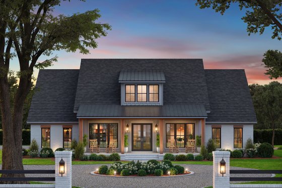 Stunning Four-Bedroom Plan