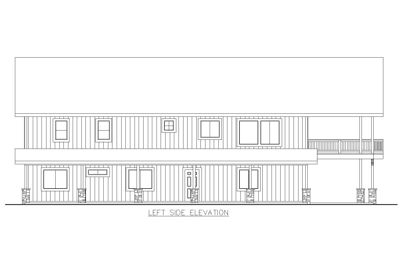 House Design - Exterior - Other Elevation for Barndominium House Plan #117-1008 - 3 bed, 3 bath