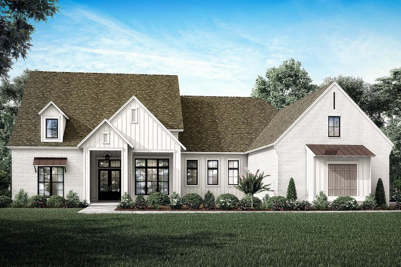House Plan Design - Farmhouse Exterior - Front Elevation Plan #1081-9