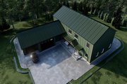 Barndominium Style House Plan - 4 Beds 2.5 Baths 4475 Sq/Ft Plan #1107-14 