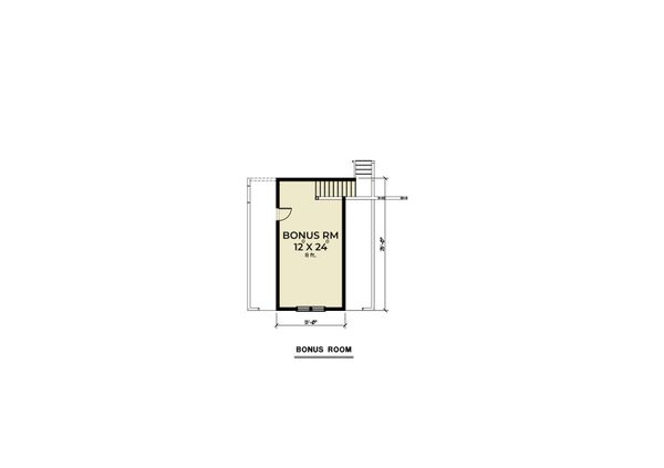 Architectural House Design - Craftsman Floor Plan - Upper Floor Plan #1070-114