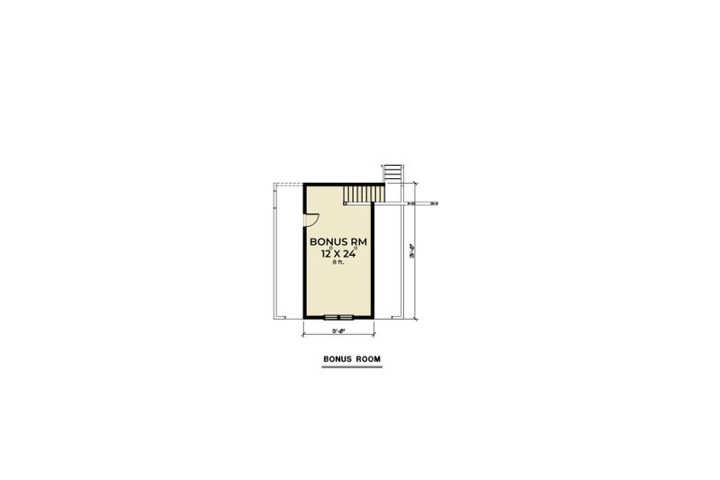 Dream House Plan - Floor Plan - Upper Floor for Craftsman House Plan #1070-114 - 3 bed, 2 bath