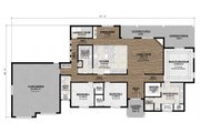 Craftsman Style House Plan - 3 Beds 2 Baths 2298 Sq/Ft Plan #1077-2 
