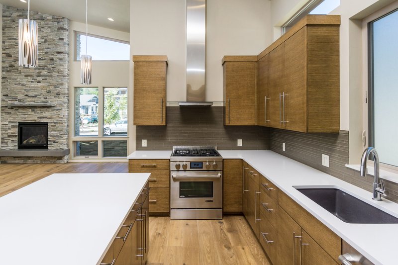 Home Plan - Interior - Kitchen for Modern House Plan #895-60 - 3 bed, 2 bath
