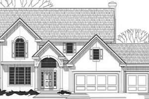 Traditional Exterior - Front Elevation Plan #67-542