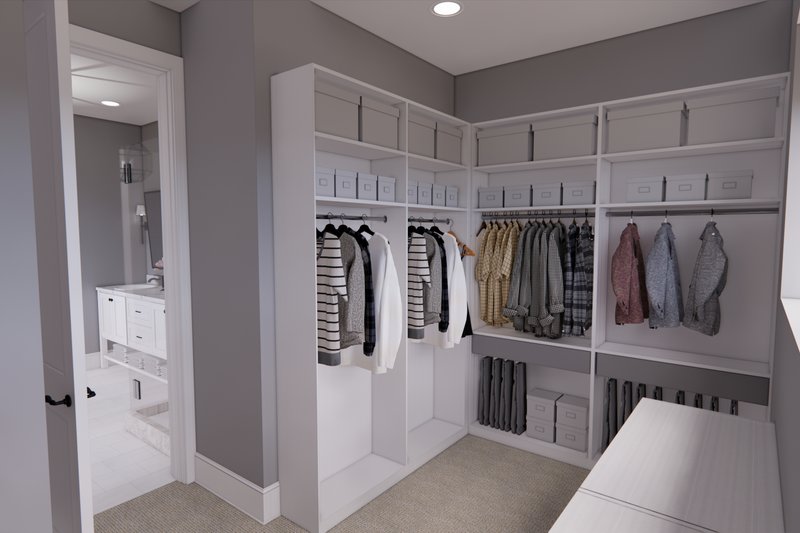 House Plan Design - Interior - Master Bathroom 2 for Country House Plan #51-1567 - 3 bed, 2.5 bath