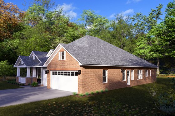 Exterior - Other Elevation for Craftsman House Plan #513-2168 - 4 bed, 3.5 bath