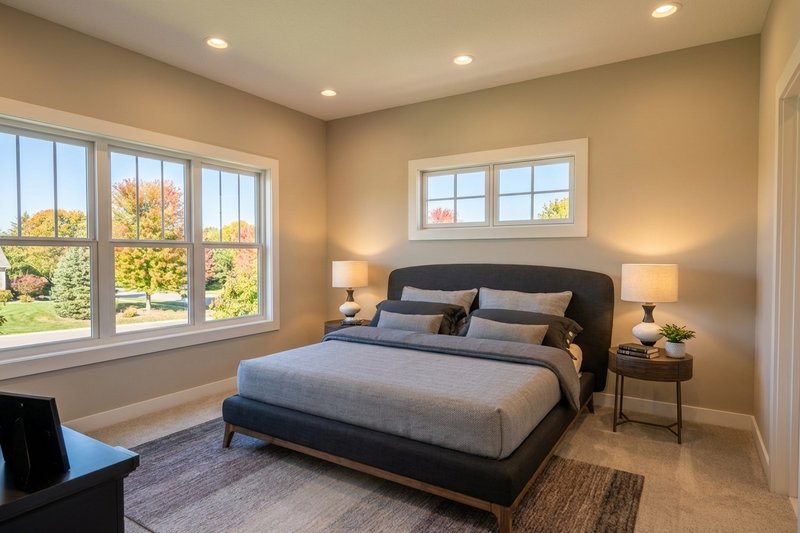 Dream House Plan - Interior - Master Bedroom for Ranch House Plan #51-1583 - 3 bed, 2.5 bath
