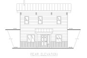 Contemporary Style House Plan - 1 Beds 1 Baths 832 Sq/Ft Plan #117-974 