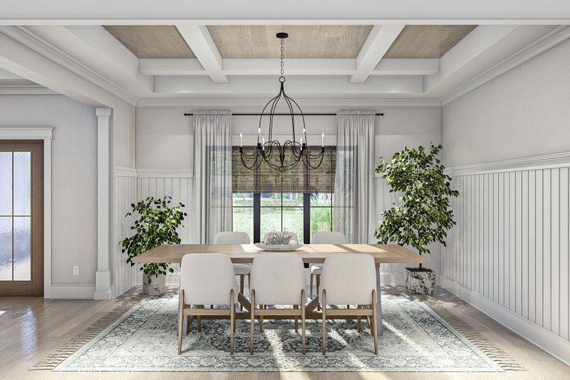 House Plan Design - Interior - Dining Room for Modern House Plan #455-607 - 3 bed, 2.5 bath