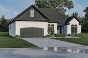 Country Style House Plan - 3 Beds 2 Baths 1848 Sq/Ft Plan #17-3353 Exterior 