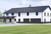 Barndominium Style House Plan - 4 Beds 3.5 Baths 3711 Sq/Ft Plan #1064-373 