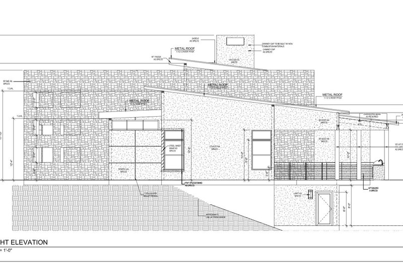 House Design - Exterior - Other Elevation for Contemporary House Plan #1110-19 - 3 bed, 3.5 bath