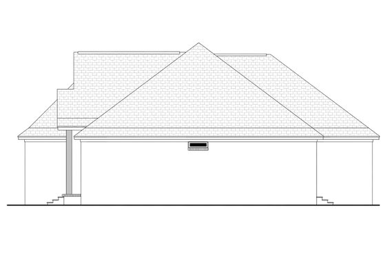 Exterior - Other Elevation for European House Plan #430-89 - 3 bed, 2 bath