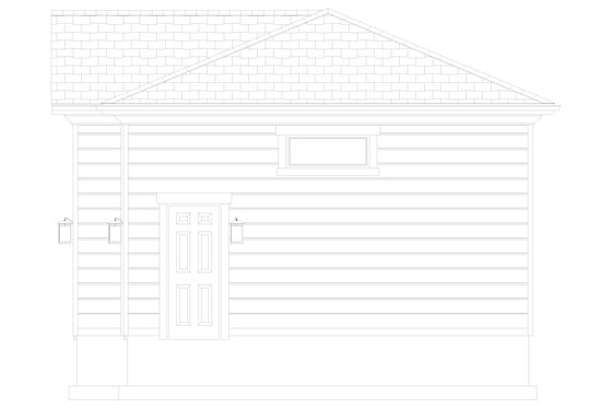 Exterior - Other Elevation for Farmhouse House Plan #1060-249, 0 bath