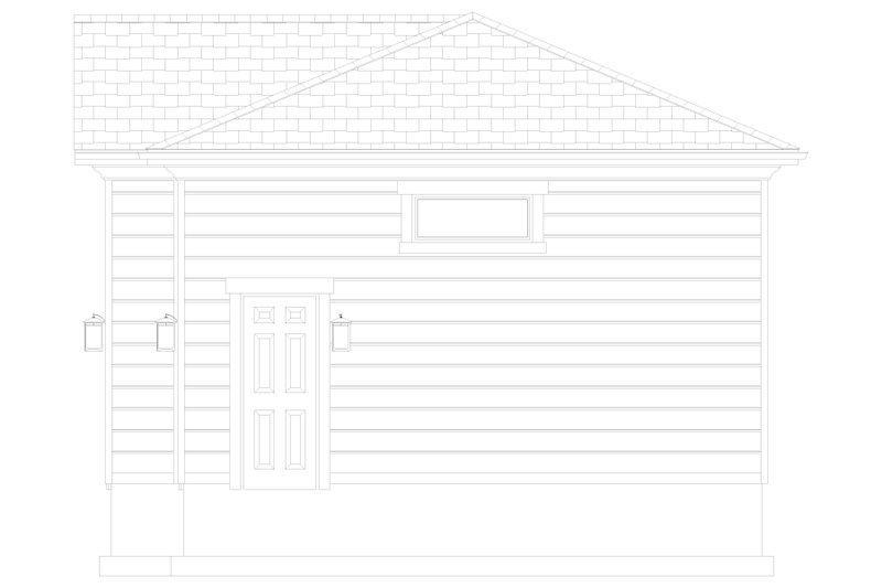 House Design - Exterior - Other Elevation for Farmhouse House Plan #1060-249, 0 bath