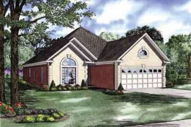House Design - Traditional Exterior - Front Elevation Plan #17-102