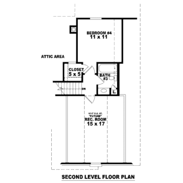 European Floor Plan - Upper Floor Plan #81-13752