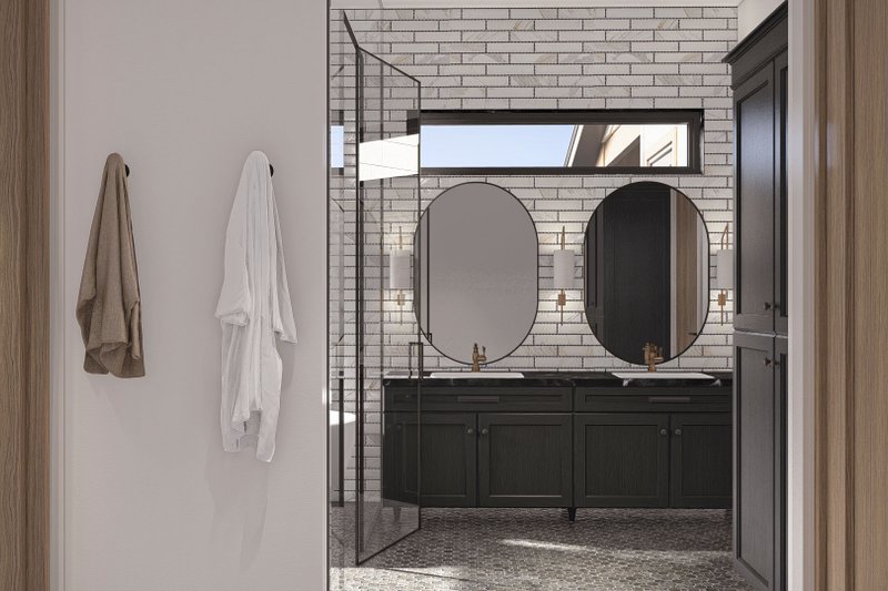 House Plan Design - Interior - Master Bathroom for Beach House Plan #455-494 - 2 bed, 2.5 bath