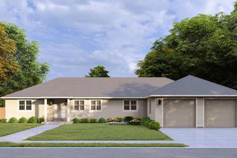 House Design - Ranch Exterior - Front Elevation Plan #1060-31