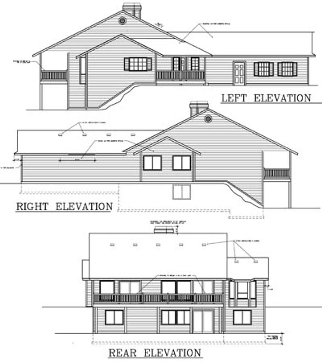 Ranch Style House Plan - 2 Beds 2 Baths 1782 Sq/Ft Plan #100-428 ...