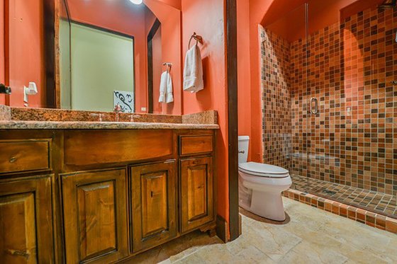Interior - Bathroom for Mediterranean House Plan #80-199 - 4 bed, 5 bath