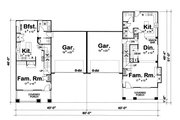 Cottage Style House Plan - 3 Beds 2.5 Baths 3209 Sq/Ft Plan #20-1355 